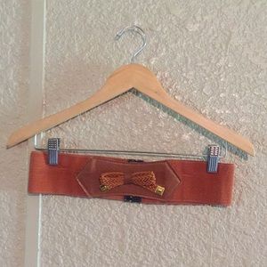 Brown Accordian | Accent Belt